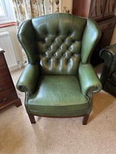 Pendragon green leather for sale  GRAVESEND