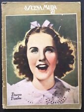 Scena Muda 1938 Deanna Durbin Mady Rahl Shirley Temple C. Lombard Sonja Henie comprar usado  Enviando para Brazil