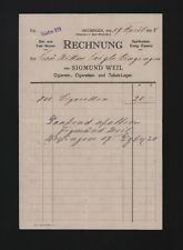 Hechingen rechnung 1928 gebraucht kaufen  Leipzig