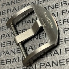 Fivela Tang miniatura aço inoxidável escovado Panerai fabricante de equipamento original 20 mm comprar usado  Enviando para Brazil