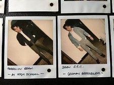Charlie Sheen Cadence 1990 11 Continuity Polaroid guarda-roupa foto original Martin comprar usado  Enviando para Brazil