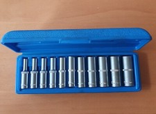 Steckschlüsselsatz zoll chrom gebraucht kaufen  Bielefeld