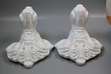 Pair white painted for sale  PULBOROUGH