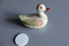 Boite canard faience d'occasion  Saumur