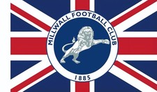Millwall union jack for sale  WILLENHALL