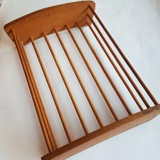 Suporte de mesa dinamarquês moderno madeira teca tigela cavilha design MCM Dinamarca vintage meados do século, usado comprar usado  Enviando para Brazil
