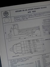 Piaggio ape 1000 usato  Brescia