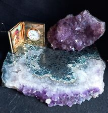 Tischuhr tischset amethyst gebraucht kaufen  Vaihingen an der Enz