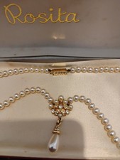 Rosita pearl necklace for sale  WILLENHALL