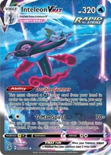 Arte alternativa Inteleon VMAX - 266/264 - Pokemon Fusion Strike Sword Shield quase perfeita comprar usado  Enviando para Brazil