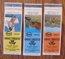 CAPAS DE LIVRO DE FÓSFOROS DE TRATOR AGRÍCOLA MASSEY-FERGUSON: ST-ANDRÉ, QUEBEC MATCHCOVERS -B8 comprar usado  Enviando para Brazil