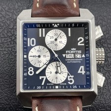 Fortis square chronograph for sale  Renton