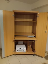 Computerschrank schrank holz gebraucht kaufen  Berlin