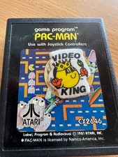Cartucho PAC-MAN PACMAN ATARI 2600 1981 MUITO RARO FEITO NOS EUA PELA NAMCO comprar usado Cartucho PAC-MAN PACMAN ATARI 2600 1981 MUITO RARO FEITO NOS EUA PELA NAMCO comprar usado  Enviando para Brazil