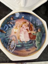 franklin mint cinderella plates for sale  LONDON