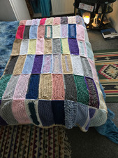 Crochet bed throw for sale  LEVEN