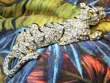 Tiger shoulder brooch for sale  EXETER