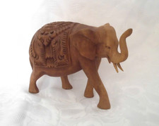 Holzfigur elefant tier gebraucht kaufen  Schwedt/Oder