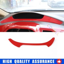 Faixa de painel console médio fibra de carbono vermelho fibra de carbono para Honda Civic 2006-2011 comprar usado  Enviando para Brazil
