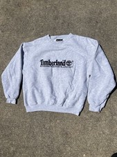 Suéter vintage anos 90 Timberland bordado vento água terra céu logotipo gola redonda G comprar usado  Enviando para Brazil