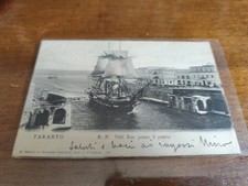 Taranto cartolina epoca usato  Tortorella