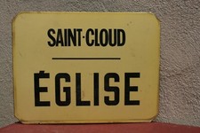 Plaque métal émaillé d'occasion  France
