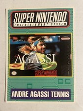 Snes andre agassi for sale  Garden Grove