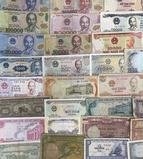 NOTAS DE BANCO VIETNAMITAS DONG - ESCOLHA DE ESTILO E NOTA - VIETNÃ comprar usado  Enviando para Brazil