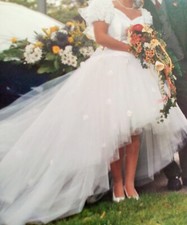 Brautkleid pronovias weiß gebraucht kaufen  Dortmund