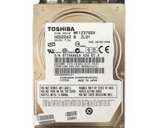 HDD Sata Toshiba MK1237GSX HDD2D62 B ZL01 020 A0/DL130M (8778A) Japão 120GB 2.5" comprar usado  Enviando para Brazil
