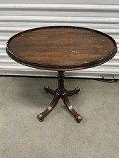 Mesa lateral CTH Sherrill ocasional vintage madeira maciça inglês americano como está comprar usado  Enviando para Brazil