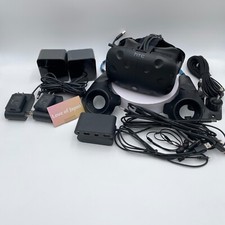 Kit Auriculares HTC Vive VR Sistema Realidad Virtual Juego Completo Buen Estado segunda mano  Embacar hacia Mexico