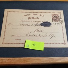 1872 1874 postkarte gebraucht kaufen  Manching