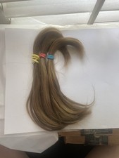 Cabelo humano real loiro escuro cabelo virgem 10 polegadas comprar usado  Enviando para Brazil