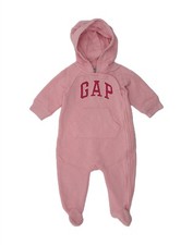Body com capuz gráfico GAP bebê meninas 3-6 meses algodão rosa AB01 comprar usado  Enviando para Brazil