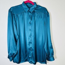 Vintage shiny satin for sale  MORECAMBE
