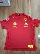 Ferrari shirt 2xl for sale  SHREWSBURY