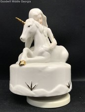 Maiden unicorn porcelain for sale  Macon
