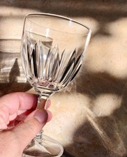 Verres pied cristal d'occasion  Elne