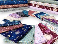 Luna cotton fabric for sale  COLCHESTER