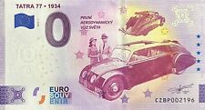 BILLET 0 EURO TATRA 77 - 1 934  PRVNI AERODYNAMICKY TCHEQUIE 2024  NUMERO DIVERS, używany na sprzedaż  Wysyłka do Poland