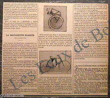 Document photo bicyclette d'occasion  Beaumont-de-Lomagne