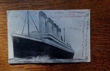 Cartão postal original White Star Line Titanic ou Olympic at speed name error c1914 comprar usado  Enviando para Brazil
