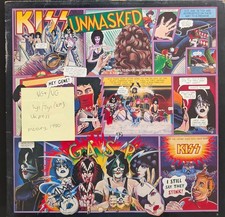 Kiss unmasked vinyl for sale  MANSFIELD