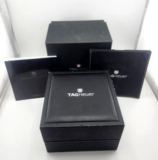 Caixa de relógio TAG Heuer somente – Estojo de apresentação preto – Usado comprar usado Caixa de relógio TAG Heuer somente – Estojo de apresentação preto – Usado comprar usado  Enviando para Brazil
