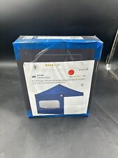 Paredes laterais leves E-Z UP 10 pés com janelas de malha + perna reta azul royal comprar usado  Enviando para Brazil