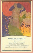 Cartolina illustratore terzi. usato  Genova