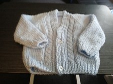 New blue aran for sale  BRISTOL