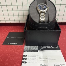 Relógio masculino All Black Citizen cronógrafo WR-100 GN-4-S NOVO EM FOLHA Leia comprar usado  Enviando para Brazil