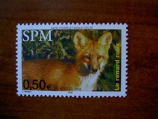 São Pedro e Miquelão 820 ** MNH Raposa Vermelha Vida Selvagem Ano 2004 comprar usado  Enviando para Brazil